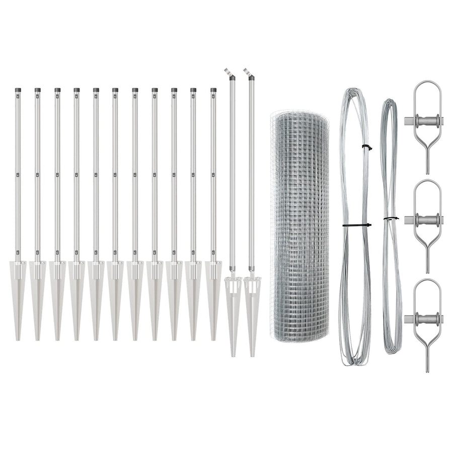 Gelast Draadhek Met 13 Spike Post 0.8X25 M Gegalvaniseerd Staal Gegalvaniseerd Staal