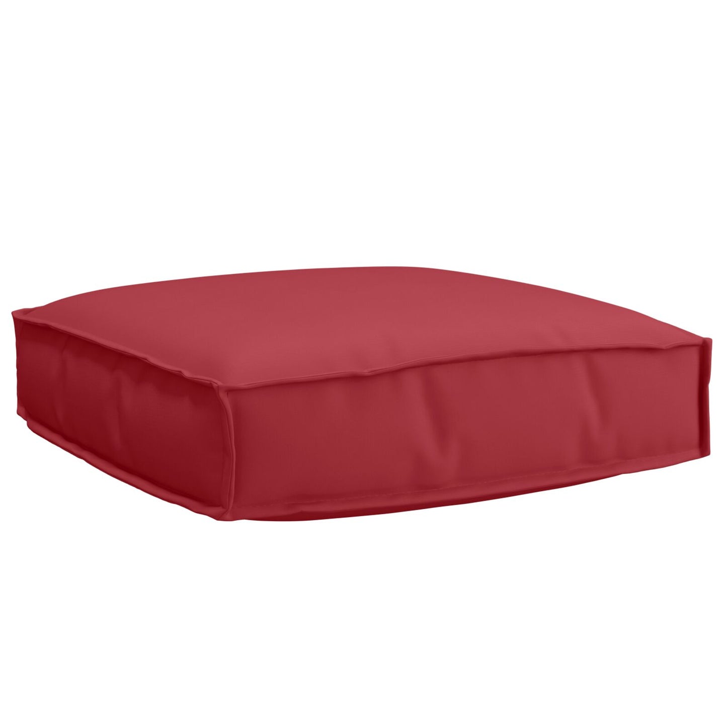 Palletkussen Voor Zit 60X60X12 Cm Oxford Stof Bordeauxrood