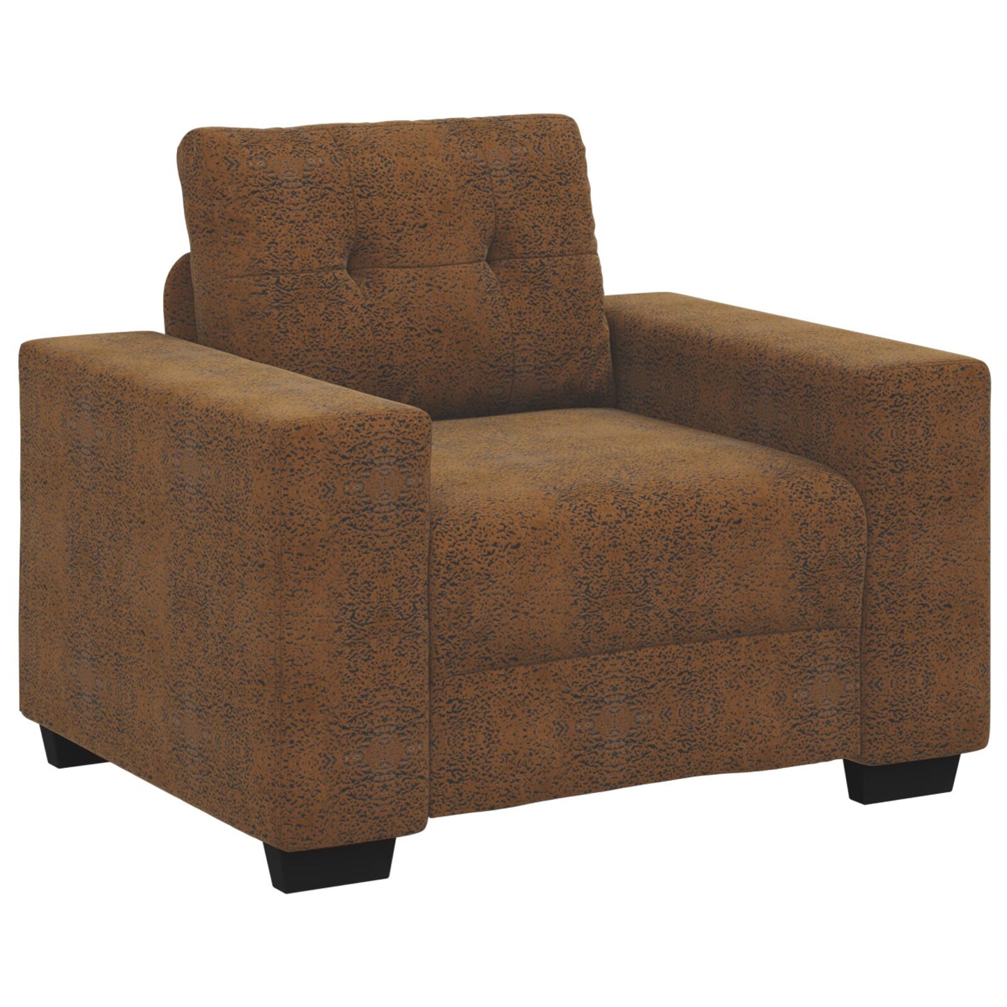 Fauteuil Kunstleer Bruin 60 cm 59 cm