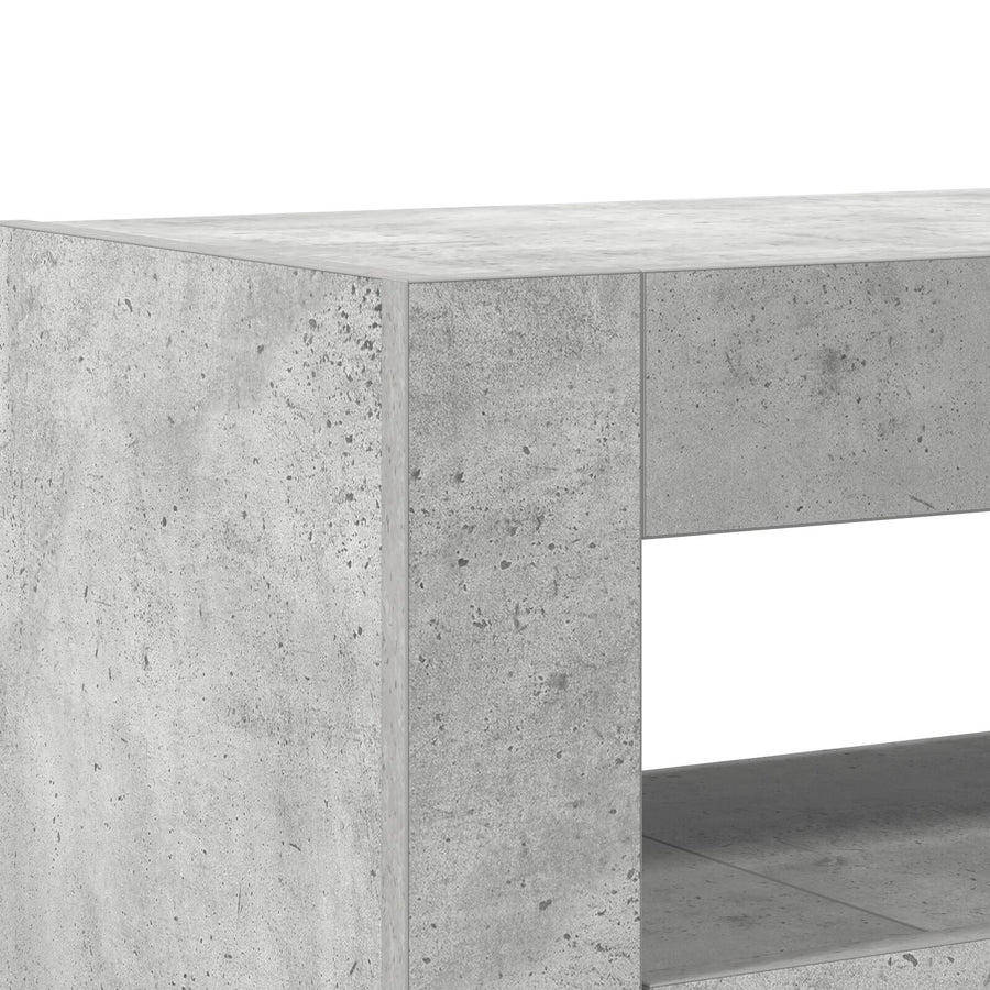 Sideboard Engineered Hout 116 X 30 X 75 Cm Beton grijs
