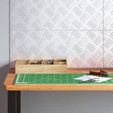 Aluminium Checker Platen 4 Stuks Anti-Slip 50X20 Cm 50 x 20 x 0.3 cm Rechthoekig