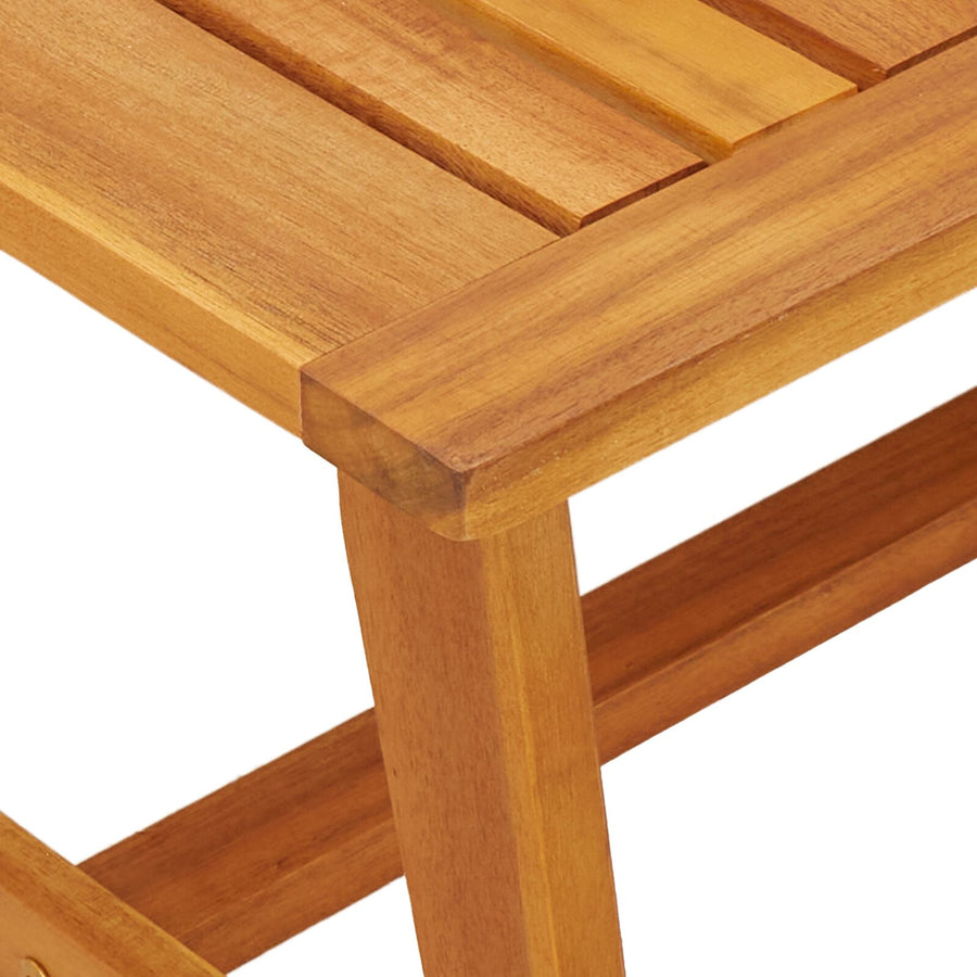 90X45X40 Cm Massief Acaciahout zonder kussen Koffietafel