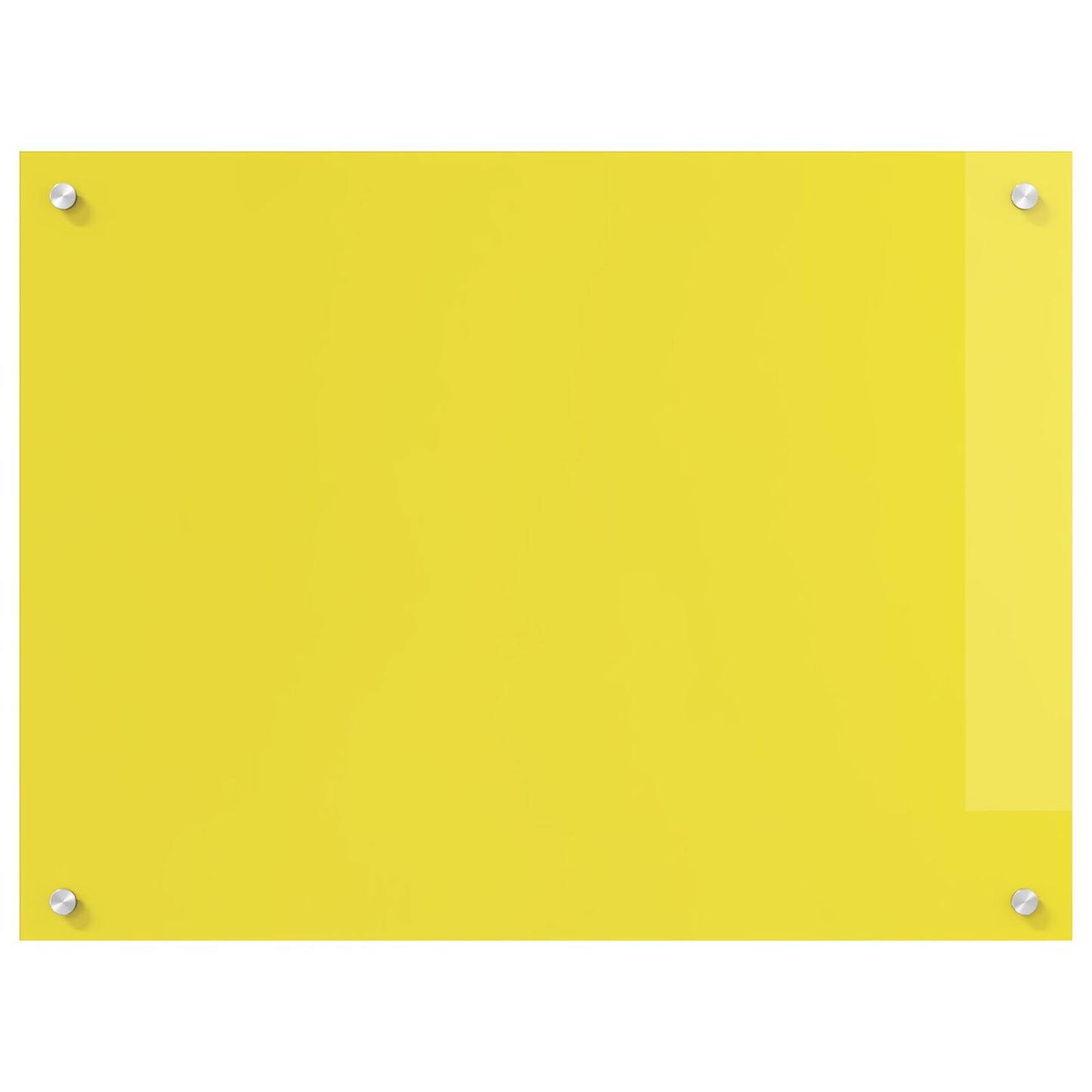 Keuken Achterwand 80X60X0,6 Cm Gehard Glas Geel 80 x 60 cm