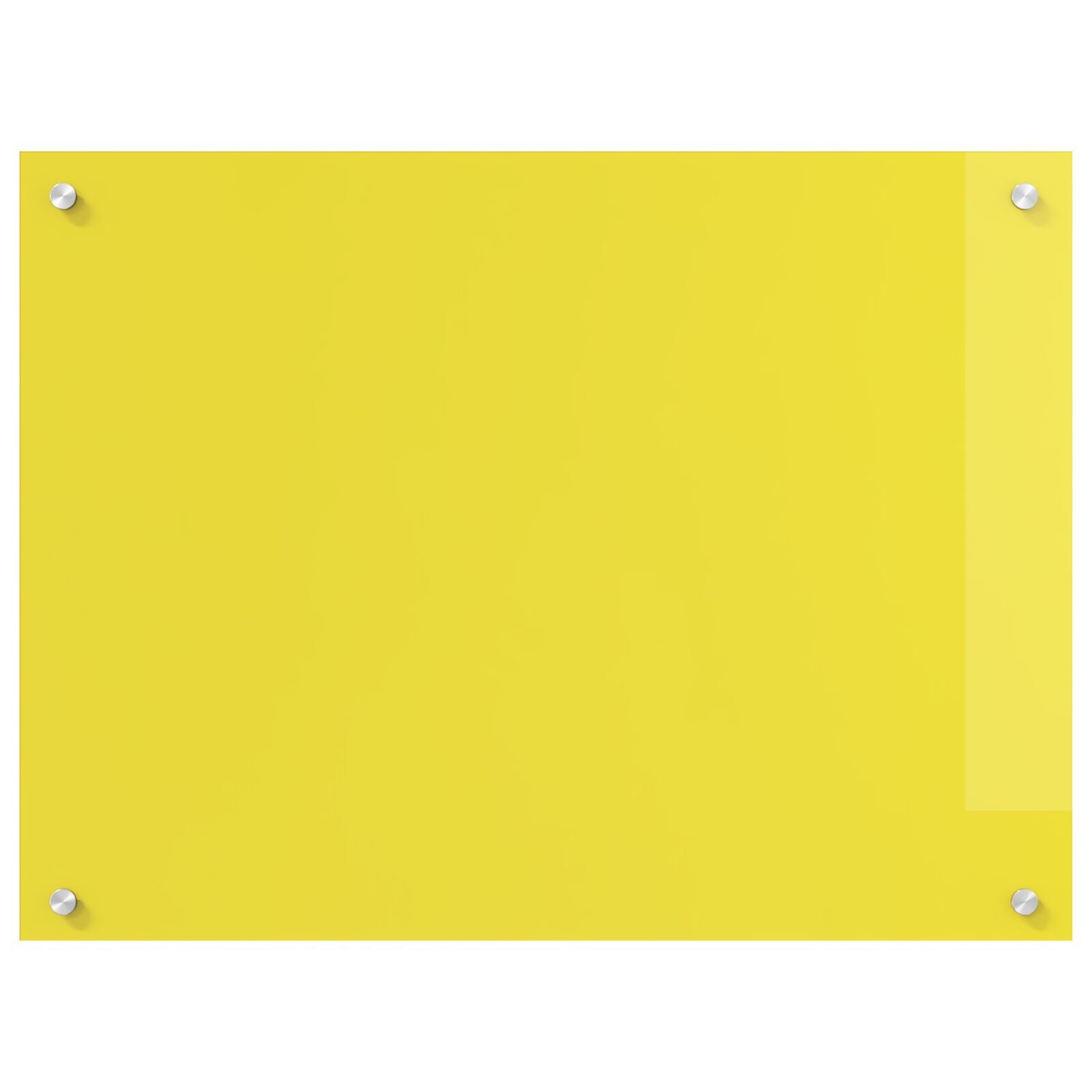 Keuken Achterwand 80X60X0,6 Cm Gehard Glas Geel 80 x 60 cm