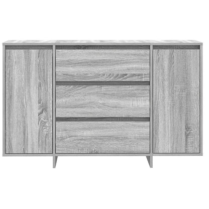 Dressoir Grijs Sonoma Gefabriceerd Hout Dressoir Rechthoekig