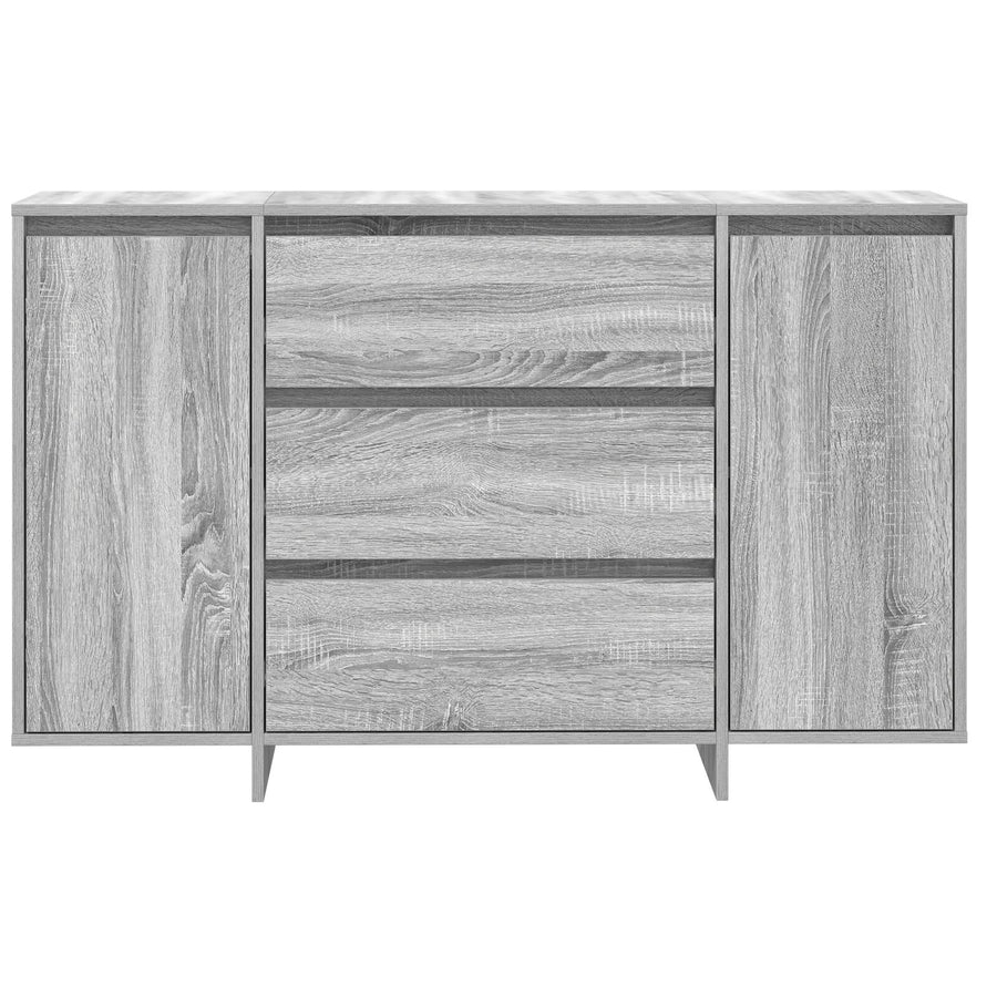 Dressoir Grijs Sonoma Gefabriceerd Hout Dressoir Rechthoekig