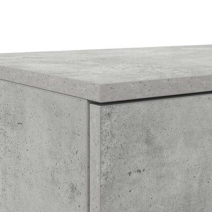 Bedlade Betongrijs Van Hout Beton grijs 100 x 36,5 x 16,5 cm