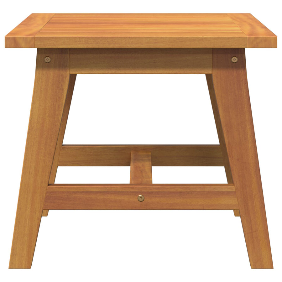 45X45X40 Cm Massief Acaciahout zonder kussen Zijtafel