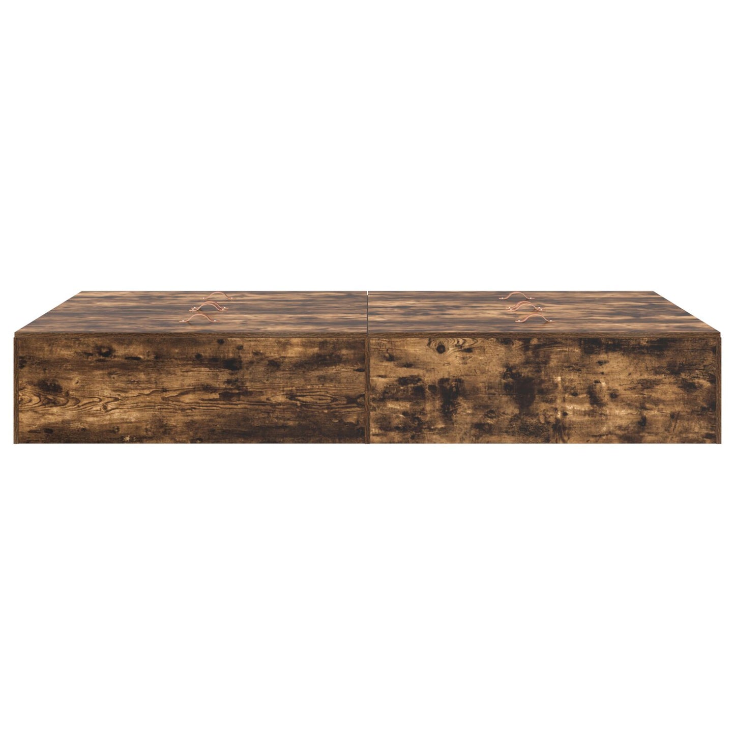 Opbergbedframe Gerookt Eiken 120 x 200 cm