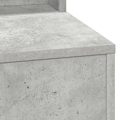 Kaptafel Met Led-Verlichting - Betonnen Grijs - Beton grijs 100 x 41 x 135 cm