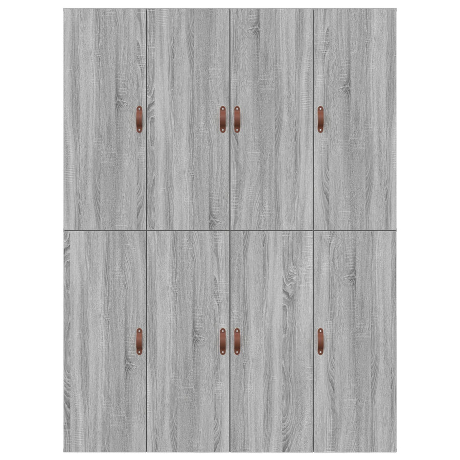 Opbergbedframe Grijs Sonoma 140 x 190 cm