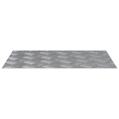 Aluminium Checker Platen 2 St Antislip 60X40 Cm 60 x 40 x 0.2 cm Rechthoekig