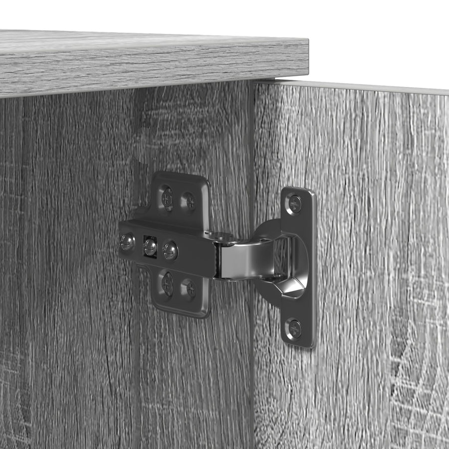 Opbergkast Bewerkt Hout Grijs sonoma 108 x 41 x 40 cm