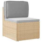 Palletkussen 60x40x12 cm grijs polyester