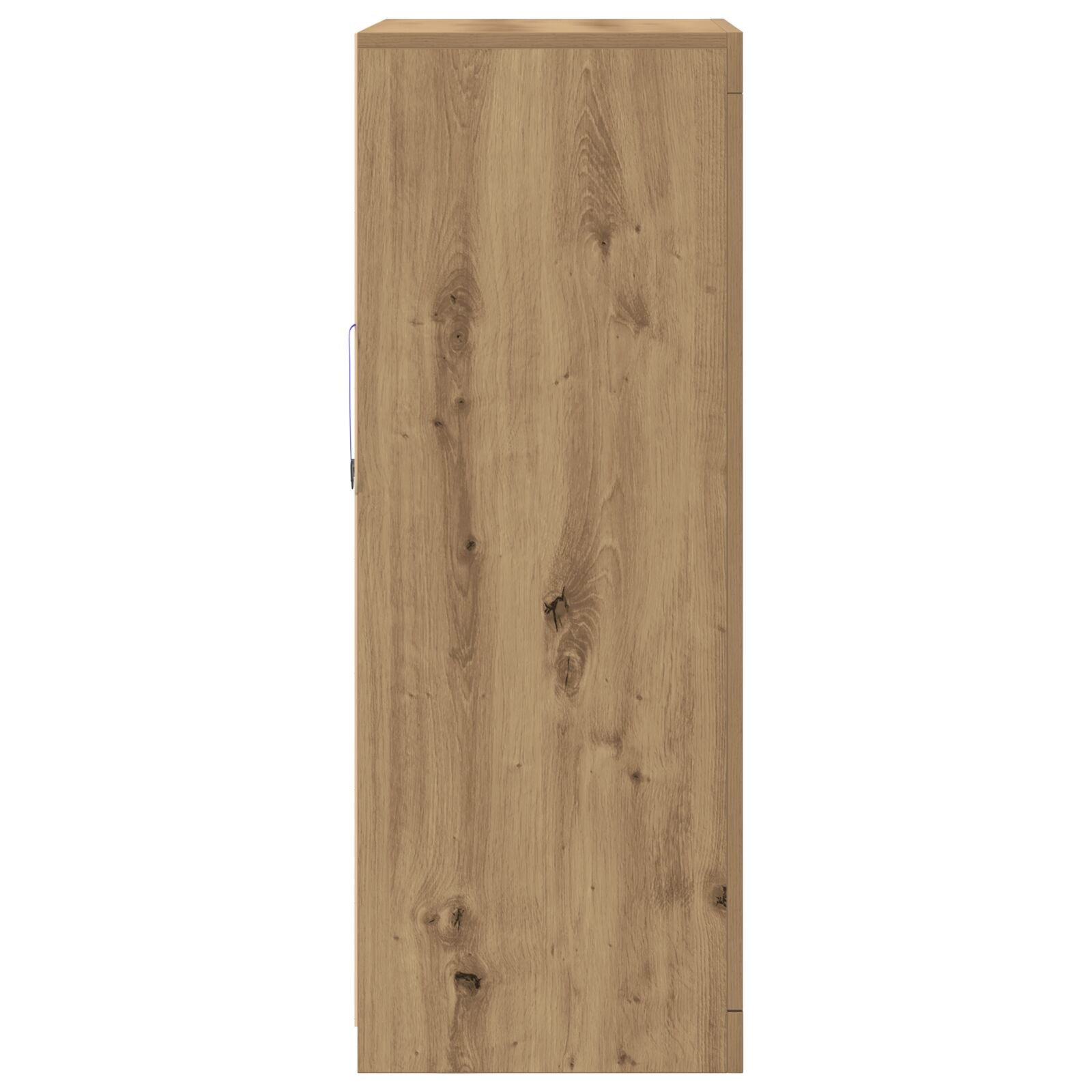 Dressoir Met Led-Verlichting Artisan Eiken 60,5X37X100 Cm