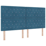 Headboard Dark Blue 180 cm Velvet