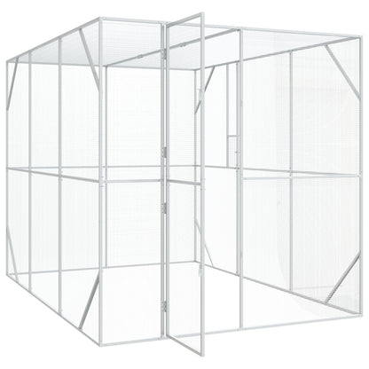 Vogelvolière Antraciet Staal 302 x 206 x 214 cm
