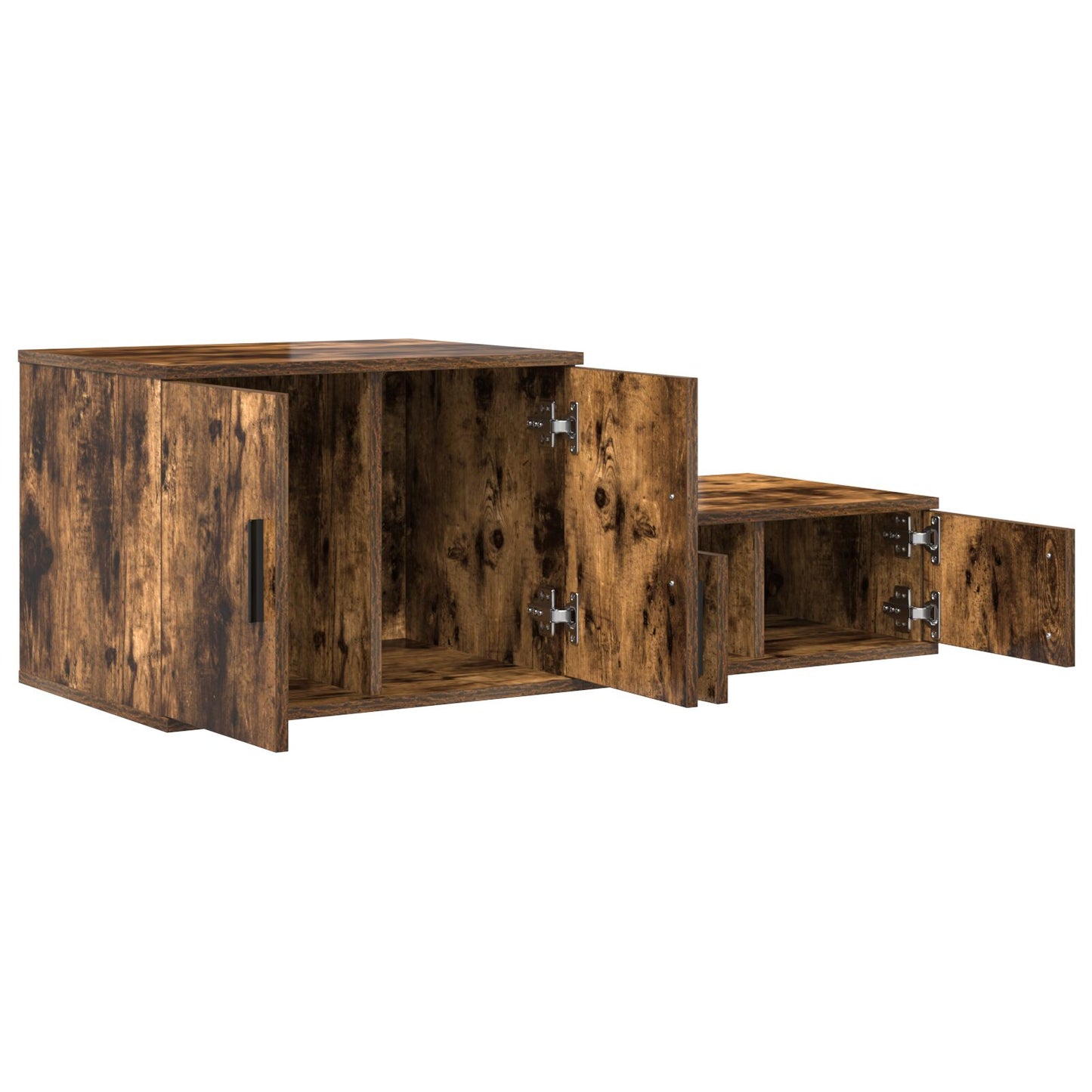 Opbergkast Geengineerd Hout Gerookt eiken 118 x 41 x 40 cm