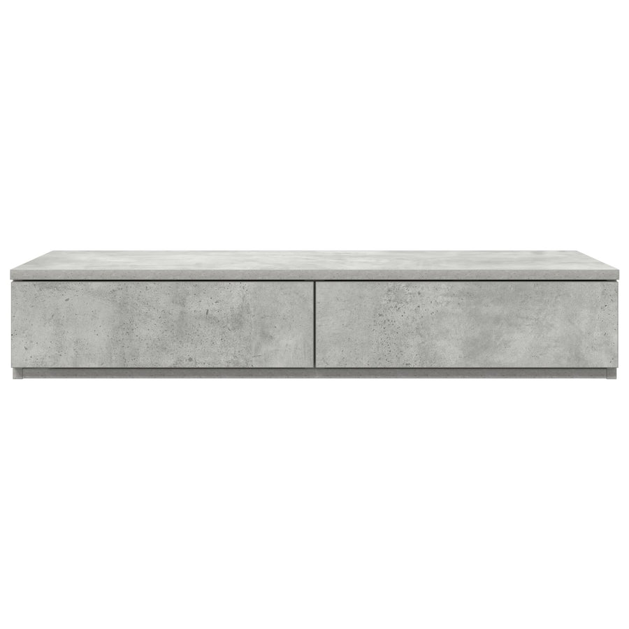 Bedlade Betongrijs Van Hout Beton grijs 100 x 36,5 x 16,5 cm