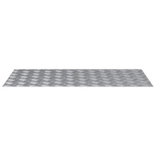 Aluminium Ruitplaten 2 St Antislip 100X50 Cm 100 x 50 x 0.3 cm Rechthoekig