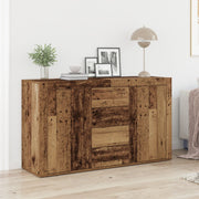 Sideboard with drawer Old wood 120 x 36 x 69 cm Treated wood
