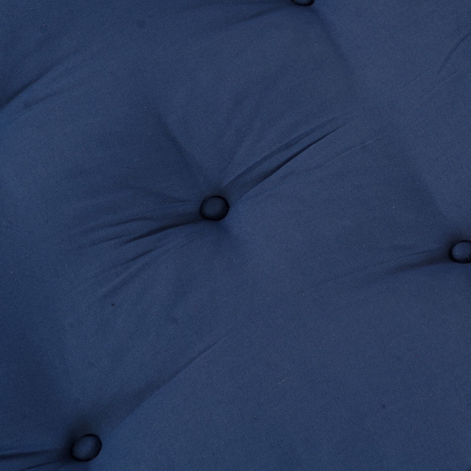 Modulaire Poefjes 4 Stuks Stof Indigo 70 x 70 x 54 cm Lounge + 3x midden