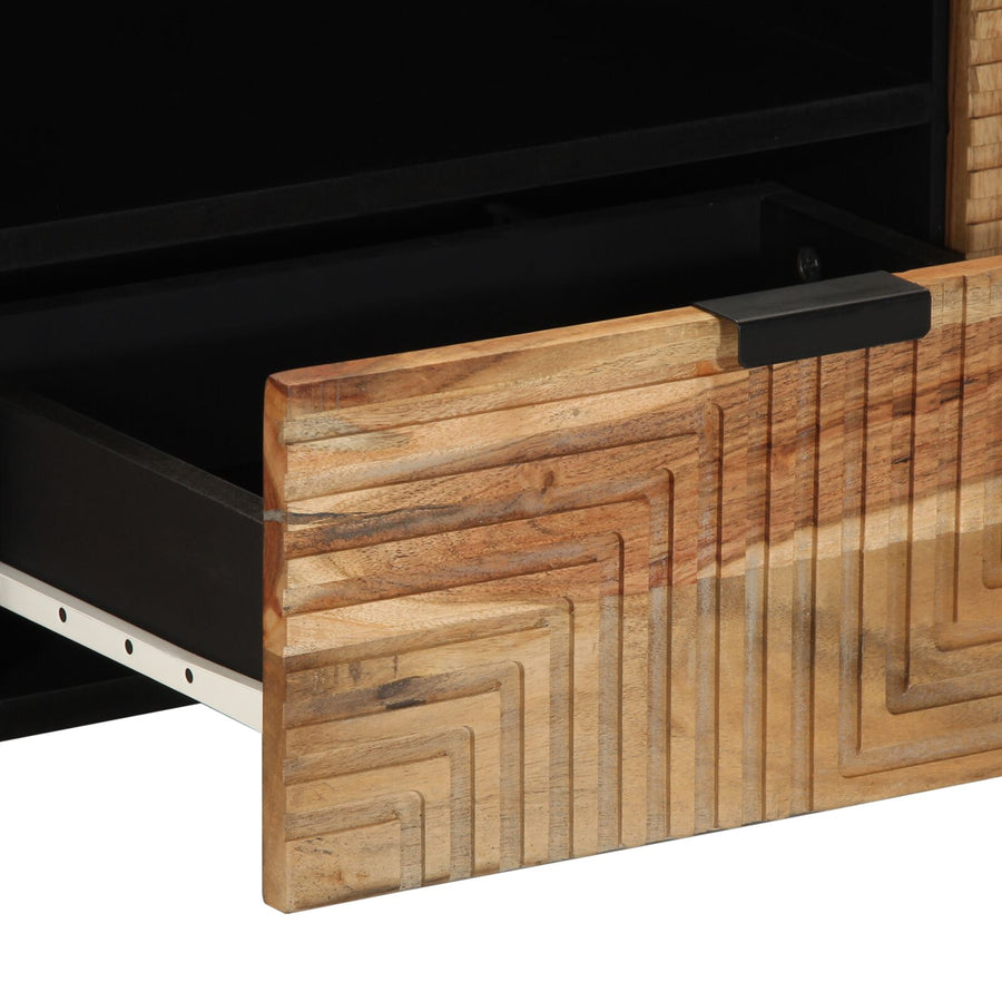 Tv Kast 105X33,5X46 Cm Massief acaciahout
