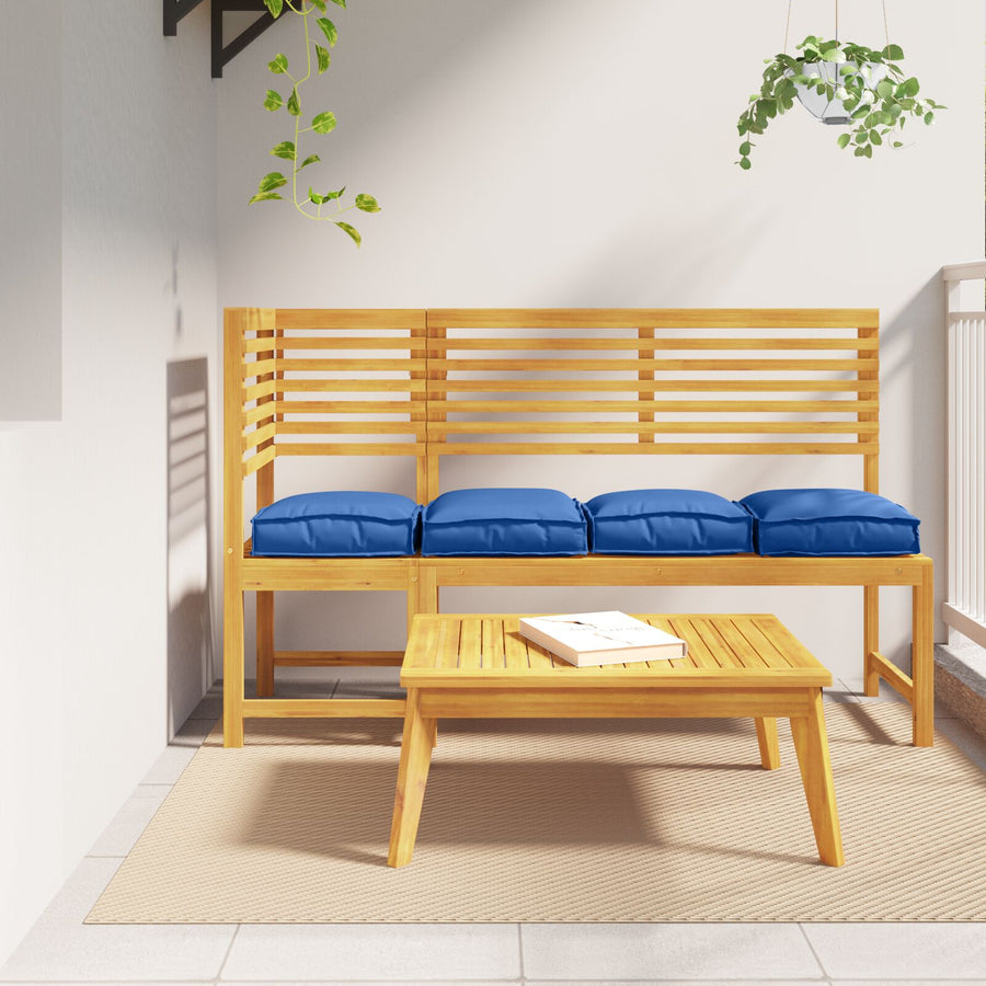 Pallet Kussens Voor Zit 4 Stuks 40X40X8 Cm Oxford Stof Koninklijk blauw