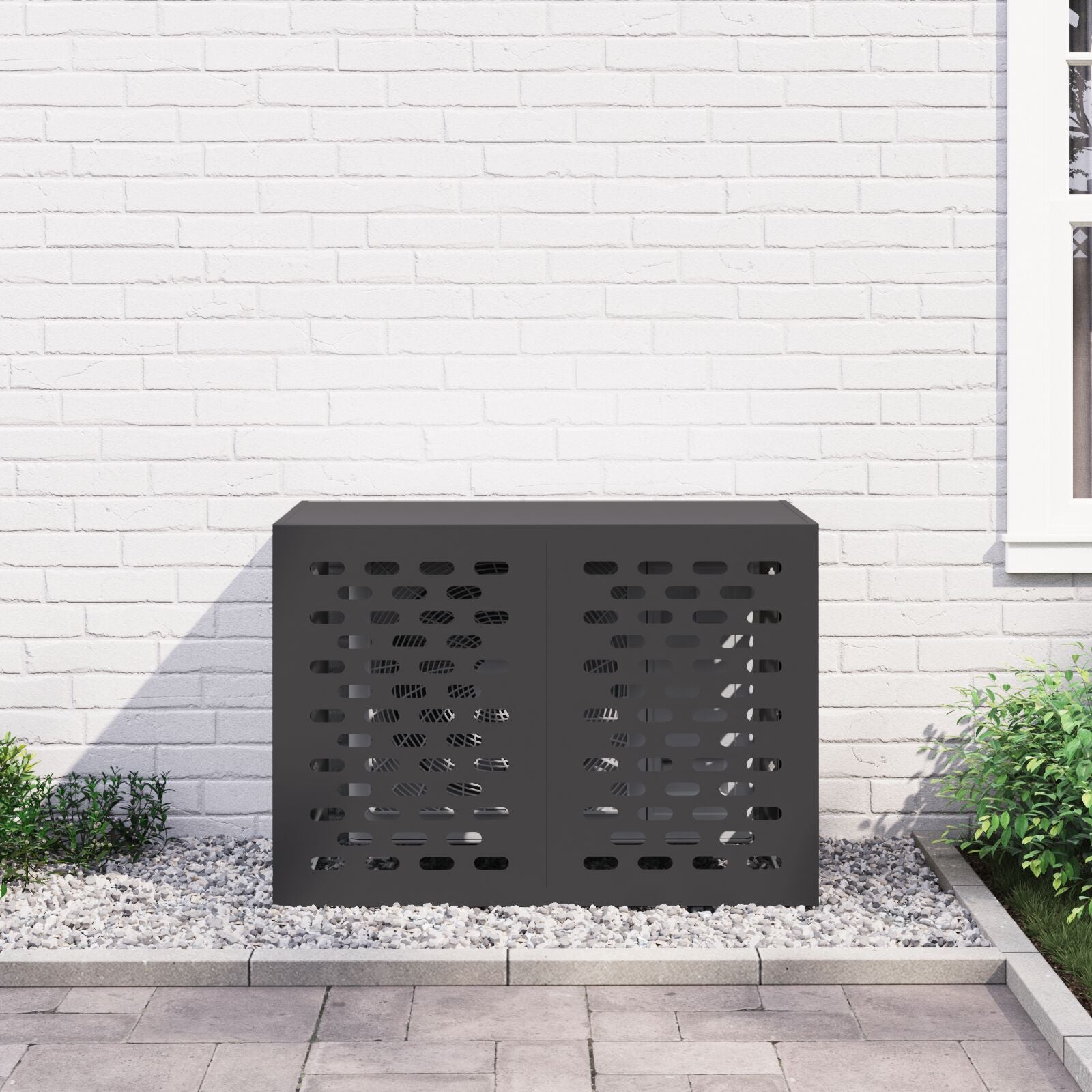 Airco Hoes Zwart 100 x 50 x 70 cm