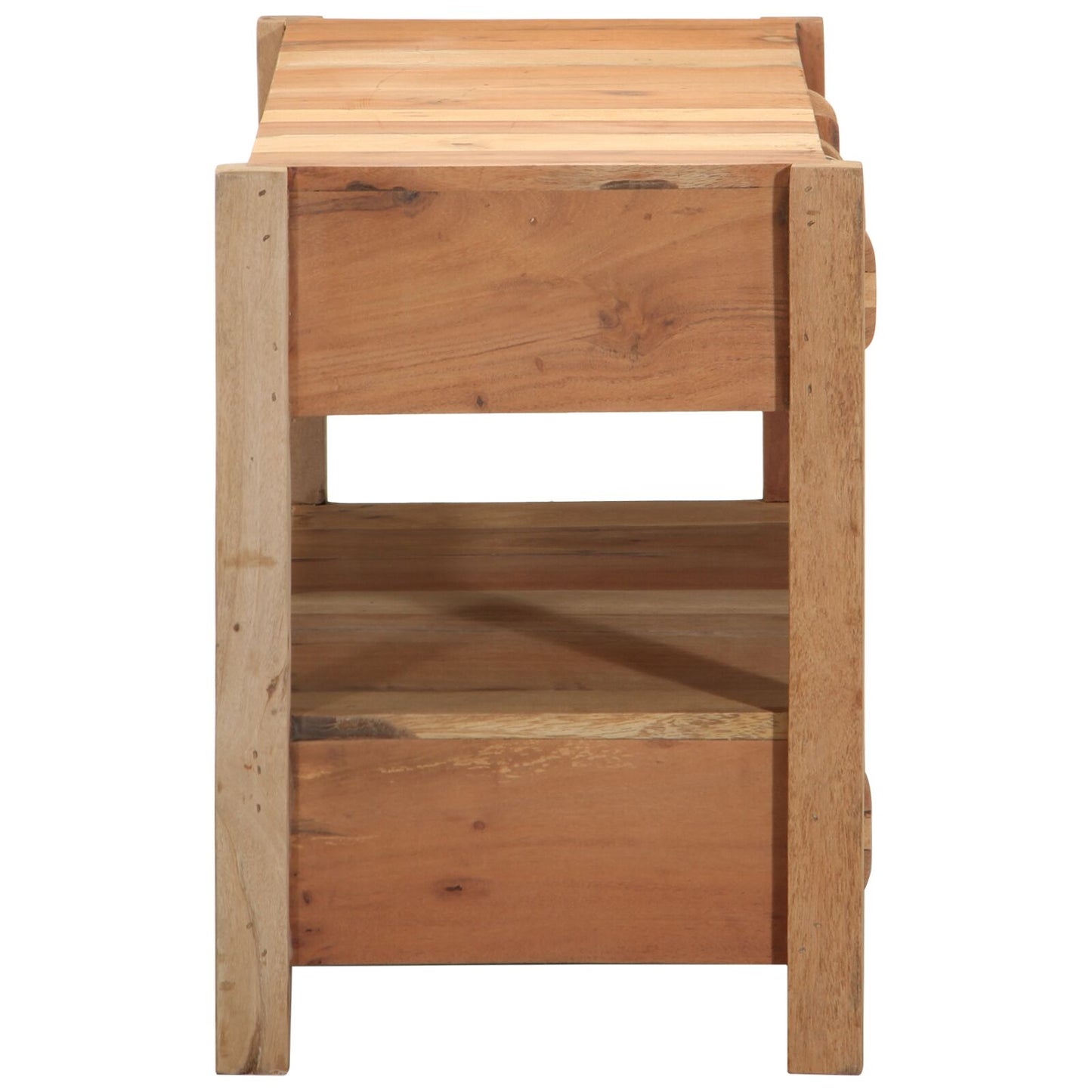 Tv-Kast 83X33X46 Cm Massief Gerecycled Hout