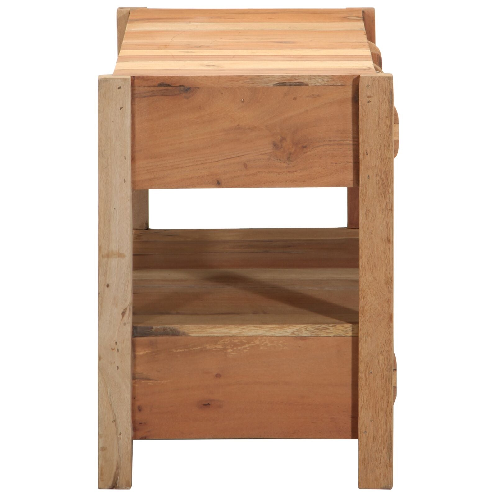 Tv-Kast 83X33X46 Cm Massief Gerecycled Hout