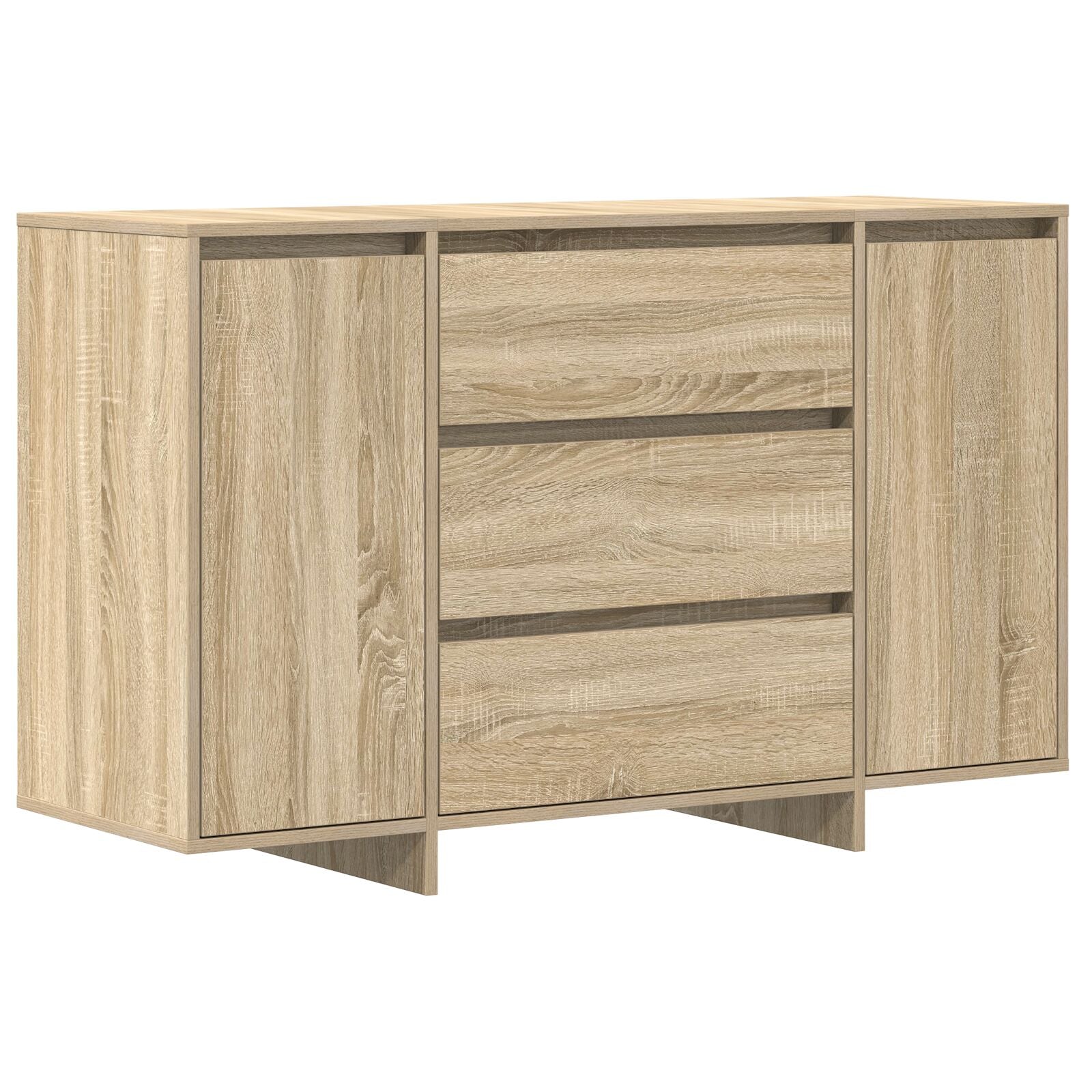Sideboard Sonoma Eiken Gefabriceerd Hout Buffet Sideboard