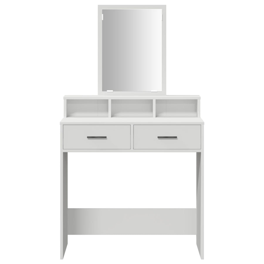 Make-Uptafel Met Lades 79 x 41 x 140 cm Wit