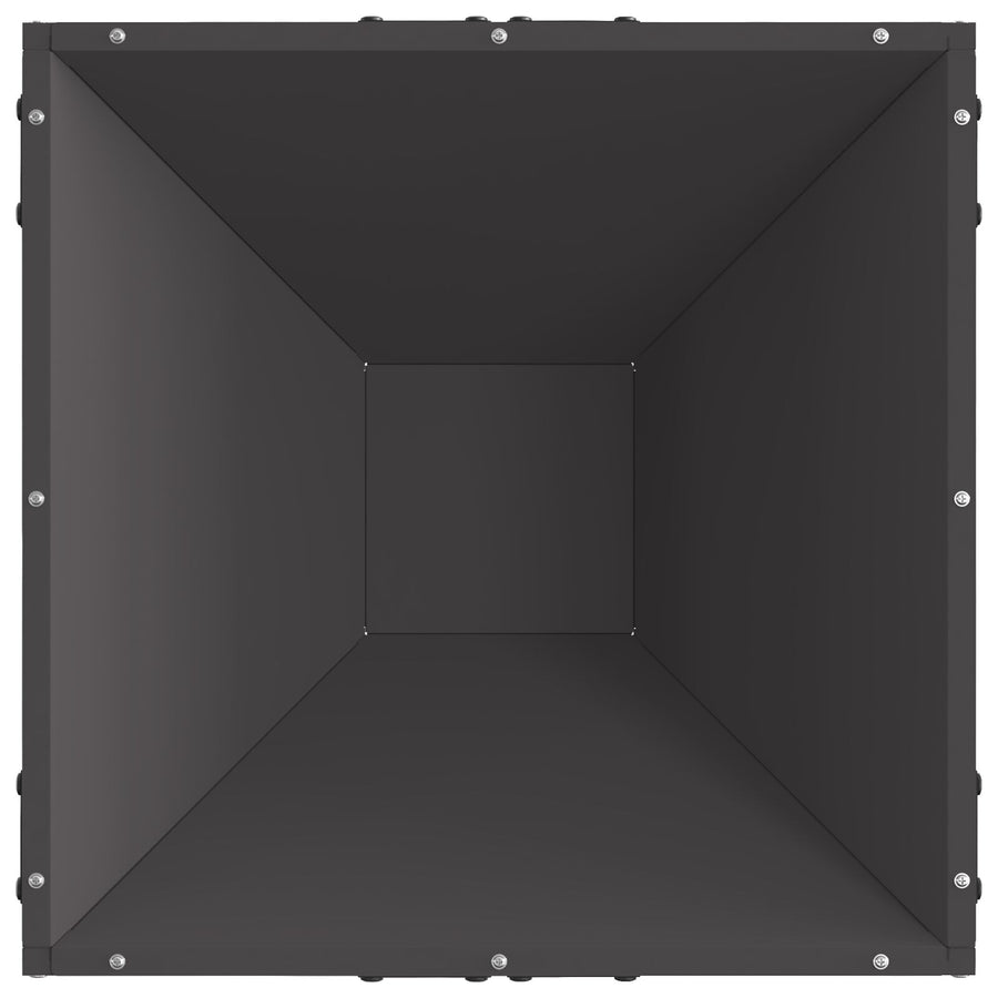 Vuurplaats Vierkant Zwart 50X50X35 Cm Staal