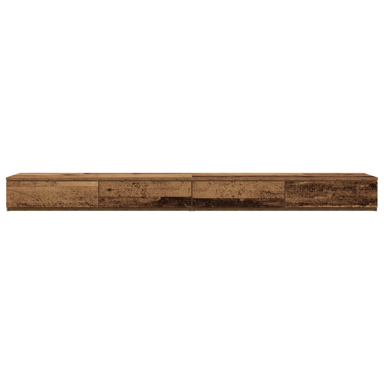 Bedlade Oude Hout Engineered Wood Oud hout 180 x 36,5 x 16,5 cm
