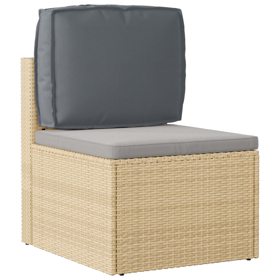 Outdoor Kussen Polyester Middelgroot Stoelkussen Anthraciet