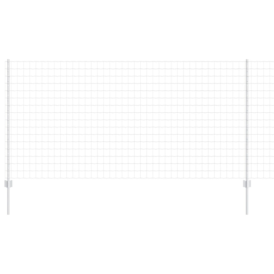 Tuinaheining Set Set Van 2 Gegalvaniseerd Staal 10 X 1,2 M