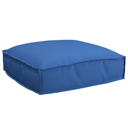 Palletkussen Voor Zitting 50X50X12 Cm Oxford Stof Koninklijk blauw