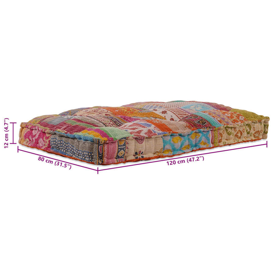 Pallet Sofa Kussen Patchwork Stof Multicolor Enkel kussen