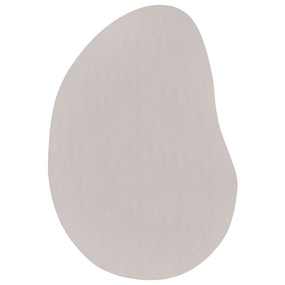 Area Vloerkleed Polyester Antislip Zand 80 x 150 cm Ovaal-Druppel