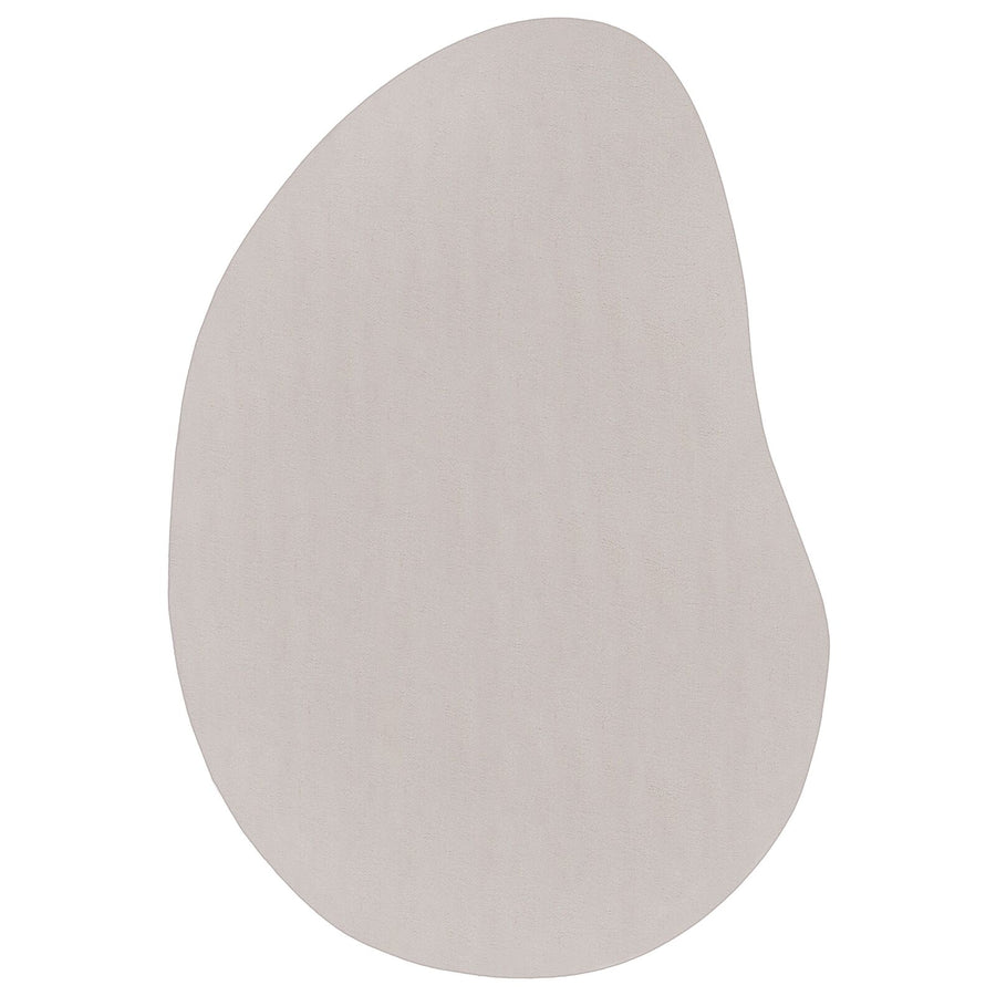 Area Vloerkleed Polyester Antislip Zand 80 x 150 cm Ovaal-Druppel