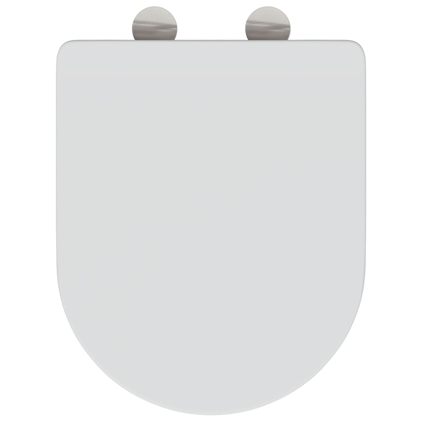 Snelle Ontgrendel Toiletbril Met Soft Close Duroplast Wit