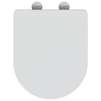 Snelle Ontgrendel Toiletbril Met Soft Close Duroplast Wit