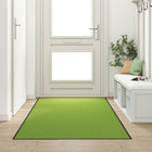 Deurmat 250x120 cm groen polyamide PVC