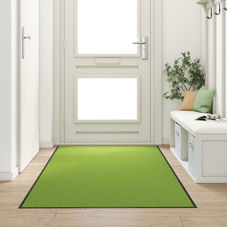 Deurmat Wasbaar Groen 120X250 Cm