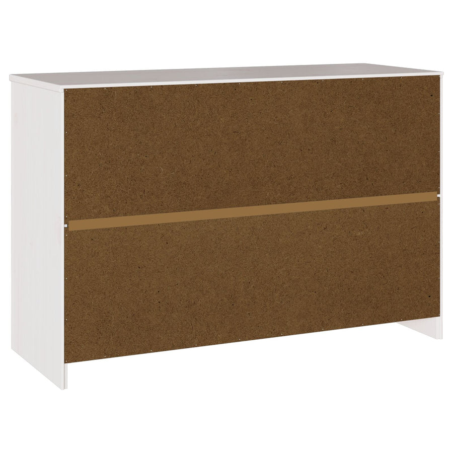 Dressoir ""Drammen"" 114X43X75,5 Cm Massief Hout Van Den Wit
