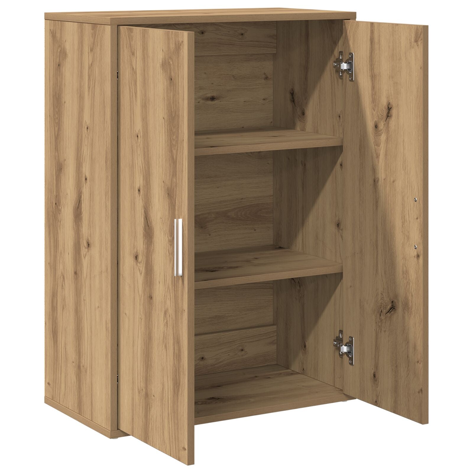 Zijkast Artisan Eiken 60X31X84 Cm Bewerkt Hout