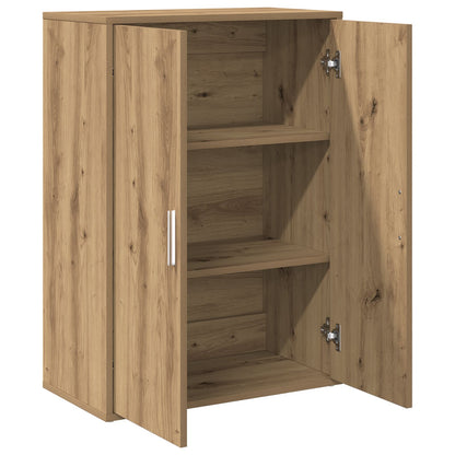 Zijkast Artisan Eiken 60X31X84 Cm Bewerkt Hout