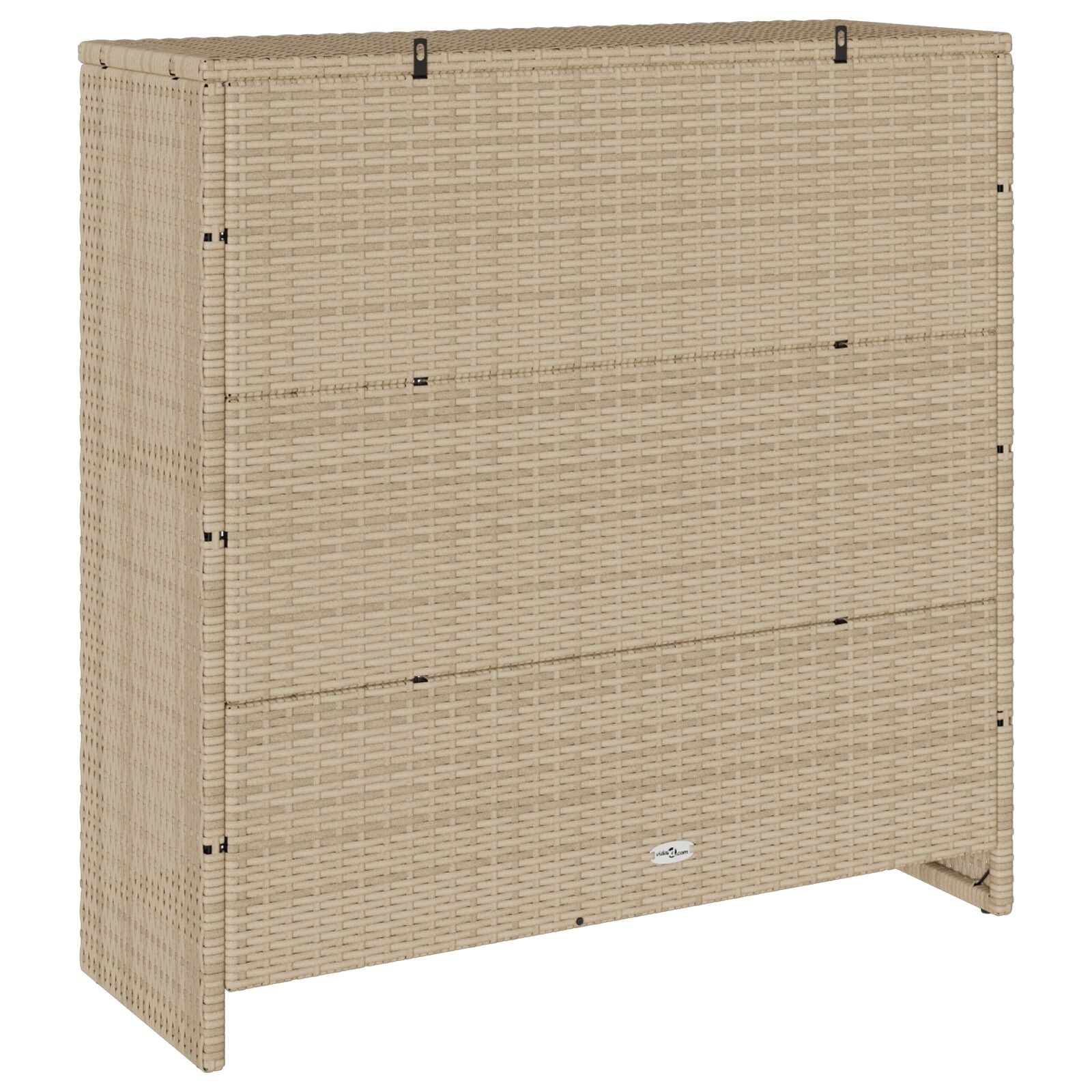 Opbergkast 100X36X102 Cm Rattan Beige