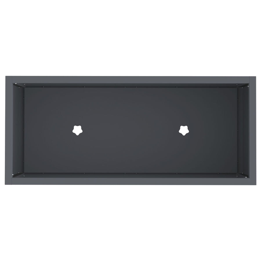 Verhoogde Tuinieren Staal Anthraciet 60 x 26 x 45 cm